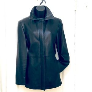 Vintage Classic Elegant Timeless Soft and Functional Warm Leather Jacket